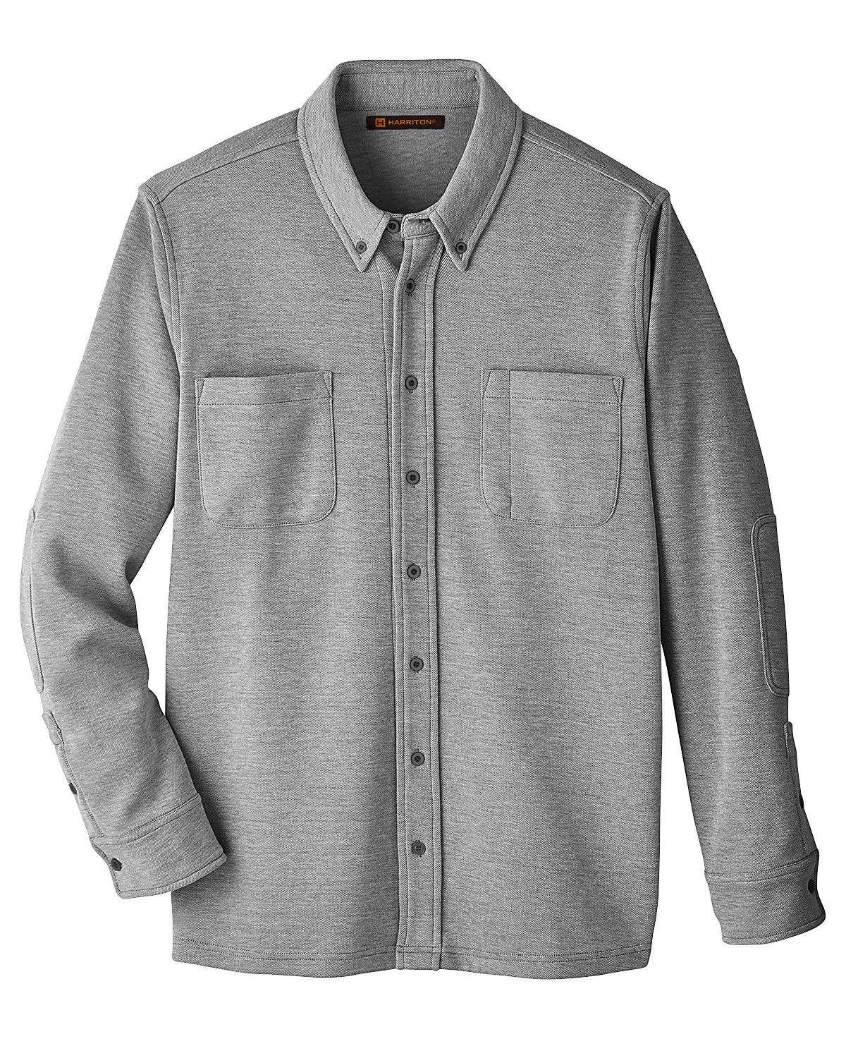 Adult StainBloc™ Pique Fleece Shirt-Jacket 4 of 5