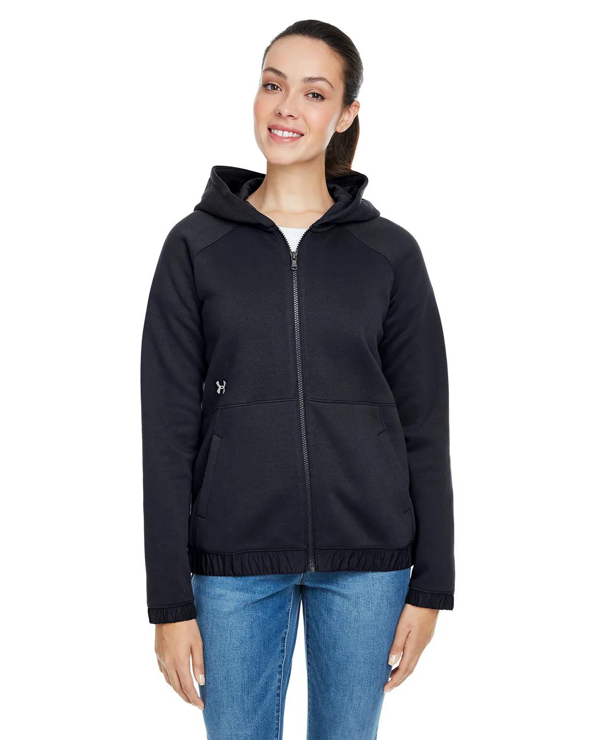 Ladies' Hustle Full-Zip Hooded Sweatshirt 1 of 23