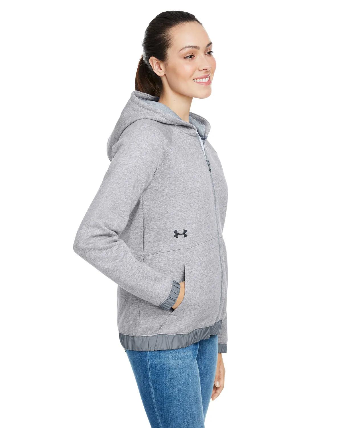 Ladies' Hustle Full-Zip Hooded Sweatshirt 3 of 23