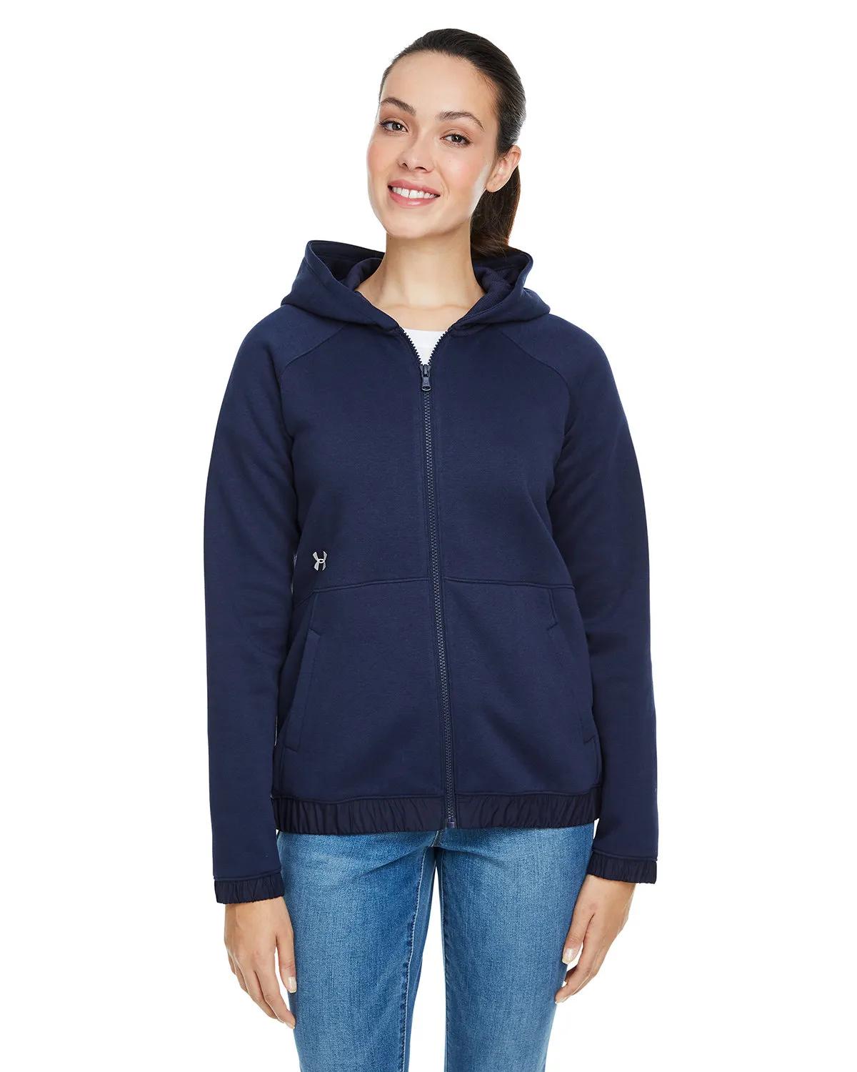 Ladies' Hustle Full-Zip Hooded Sweatshirt 2 of 23