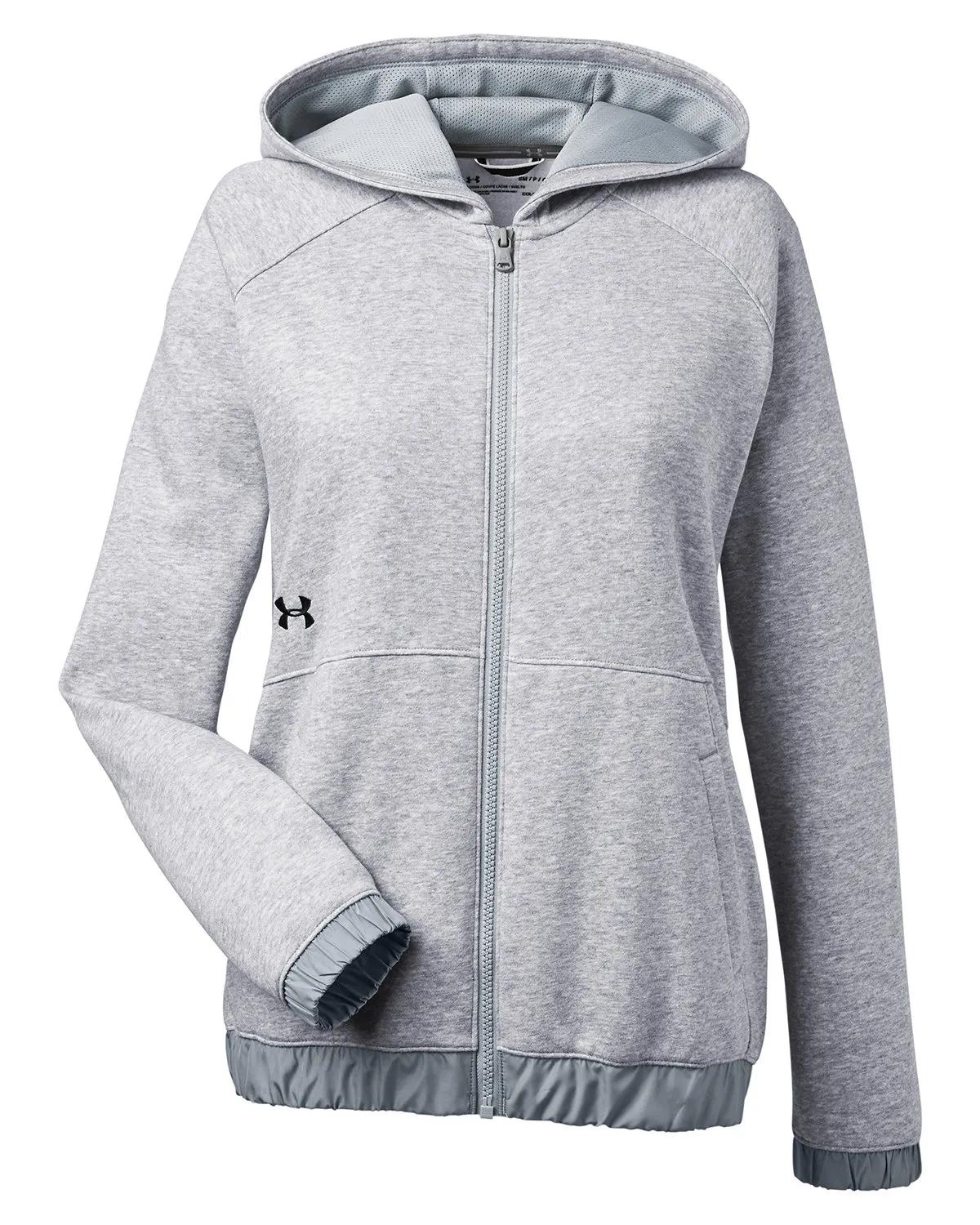 Ladies' Hustle Full-Zip Hooded Sweatshirt 4 of 23