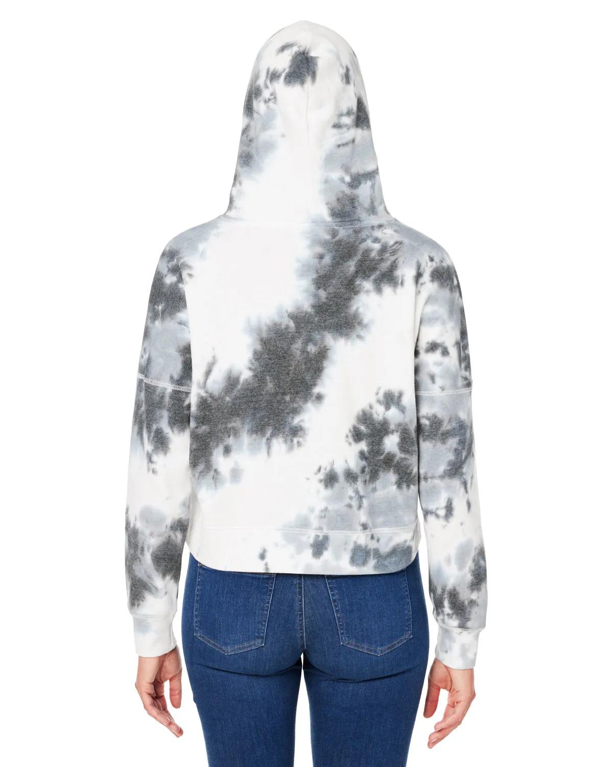 Ladies' Triblend Cropped Hooded Sweatshirt 9 of 21