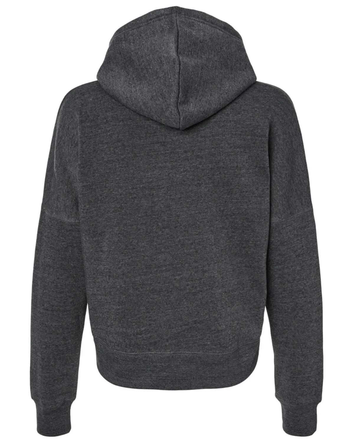 Ladies' Triblend Cropped Hooded Sweatshirt 20 of 21