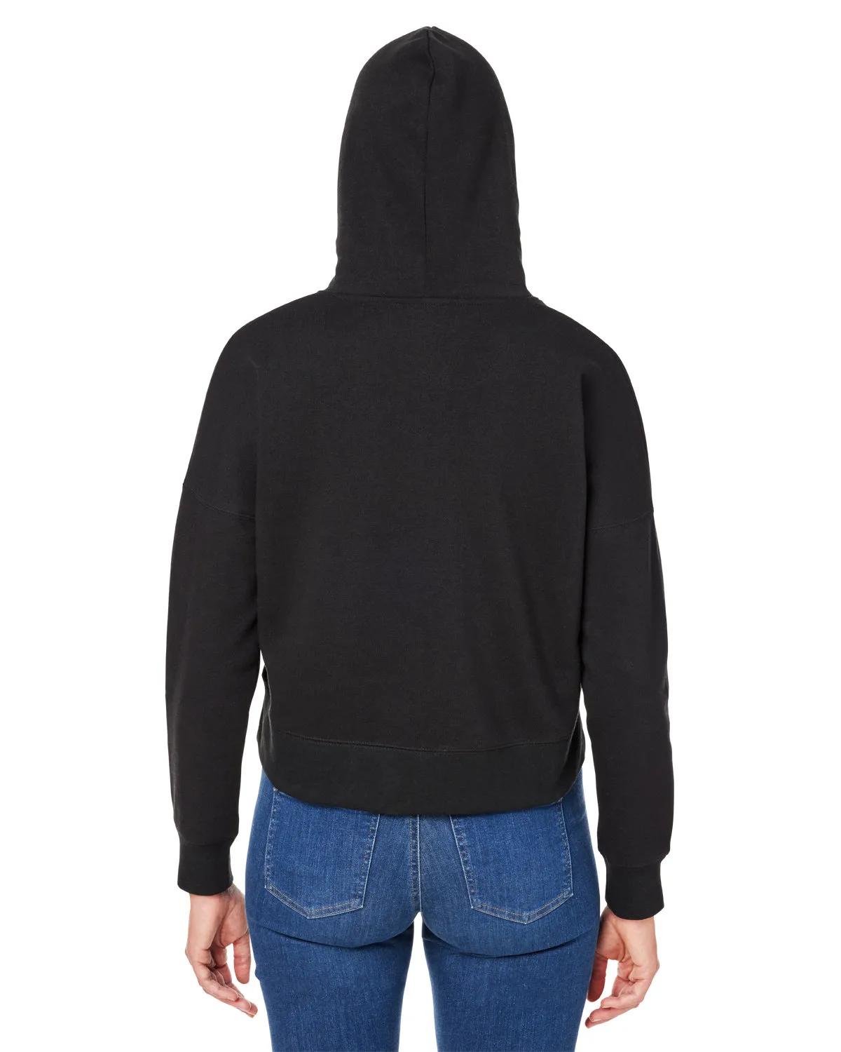 Ladies' Triblend Cropped Hooded Sweatshirt 7 of 21