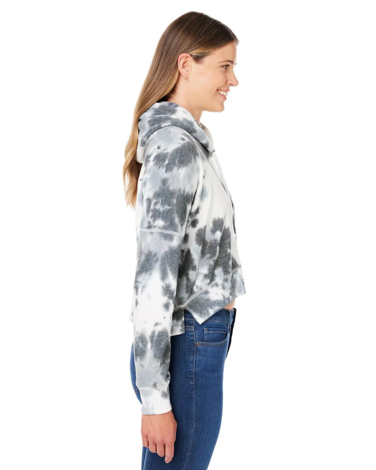 Ladies' Triblend Cropped Hooded Sweatshirt 10 of 21