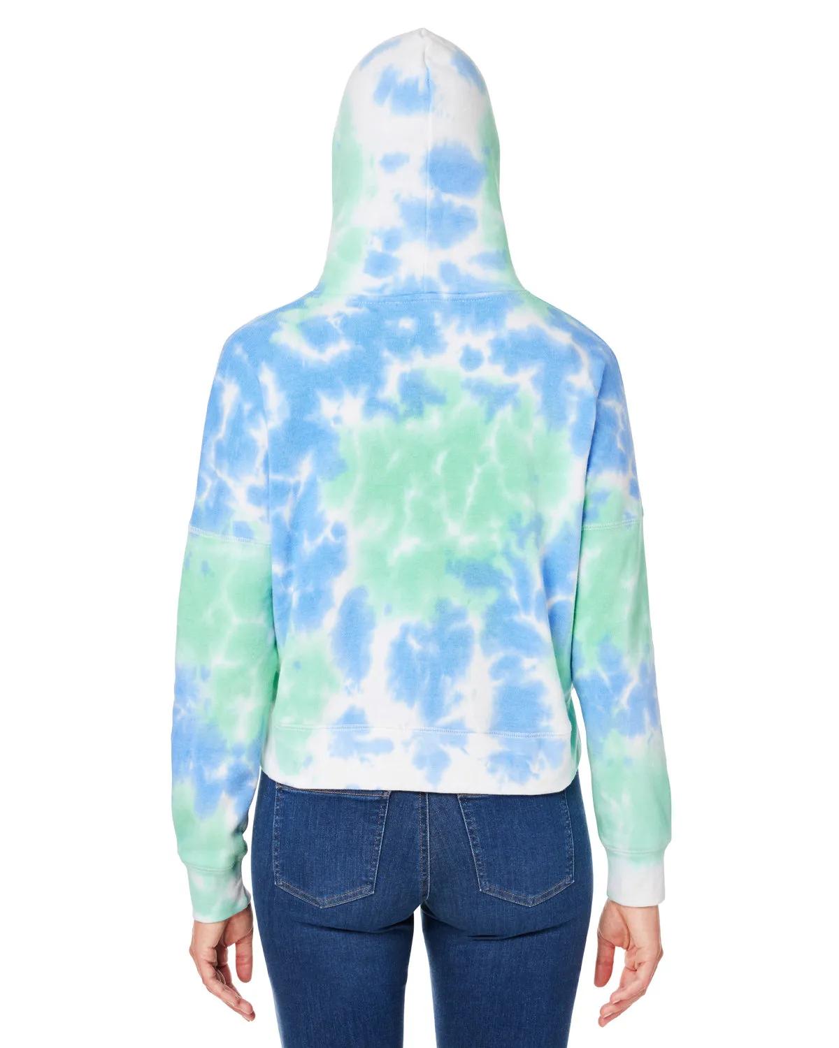 Ladies' Triblend Cropped Hooded Sweatshirt 11 of 21