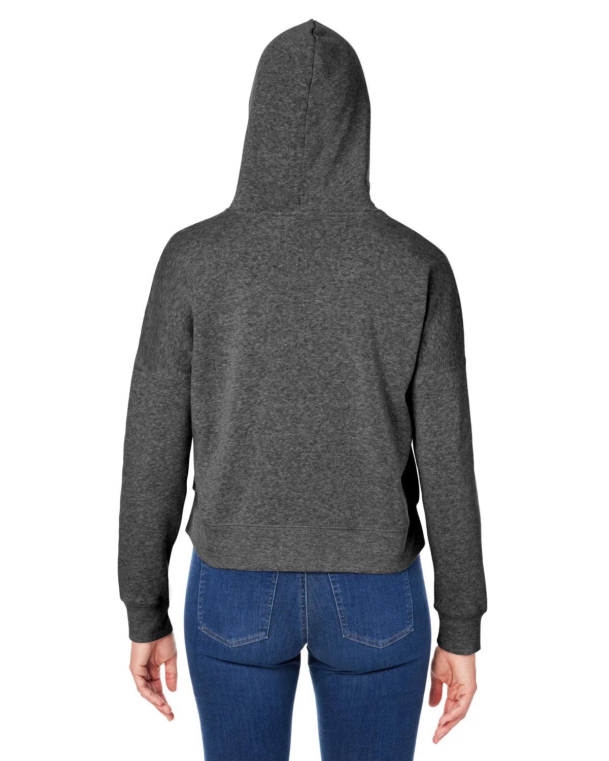 Ladies' Triblend Cropped Hooded Sweatshirt 14 of 21
