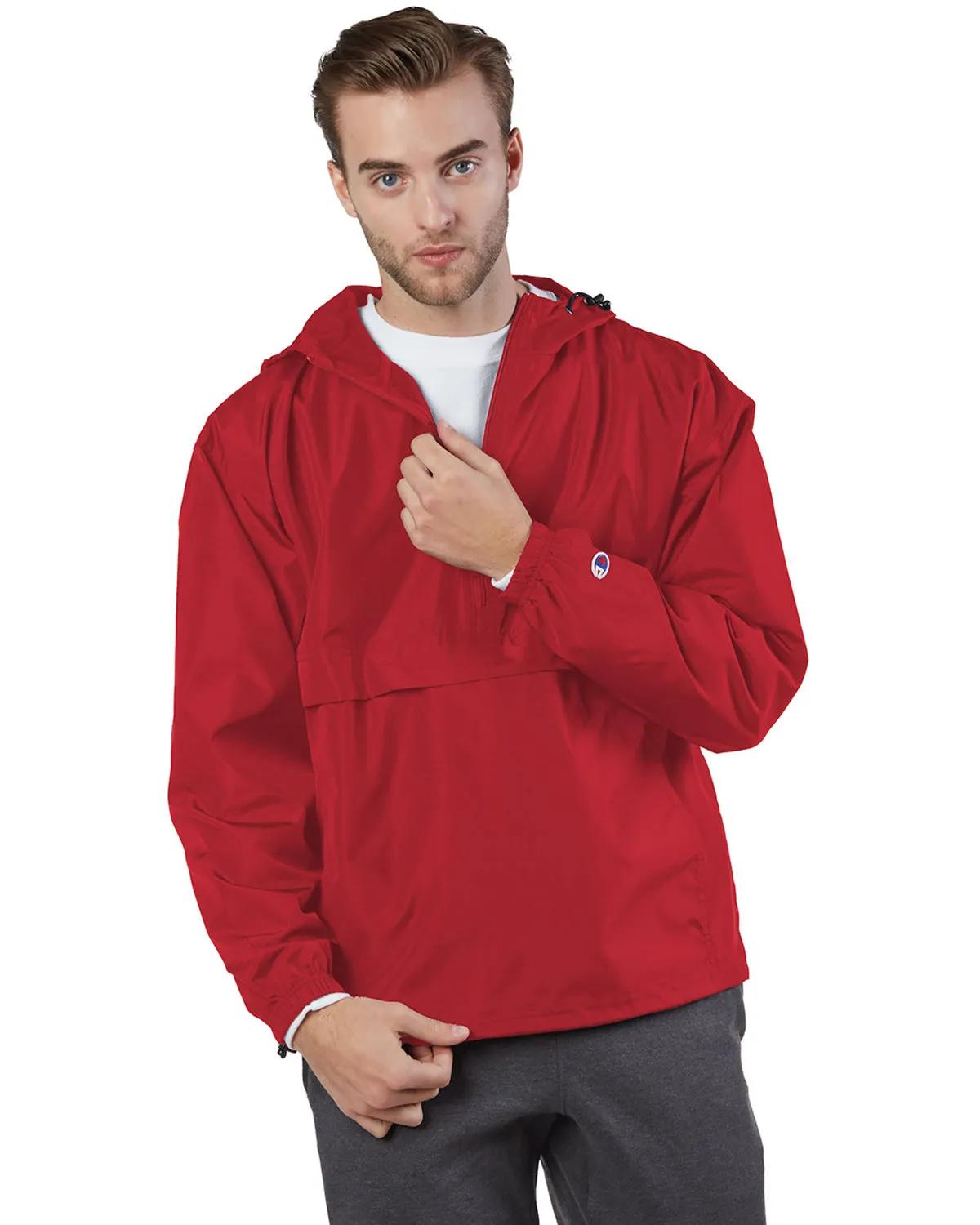 Adult Packable Anorak Quarter-Zip Jacket 6 of 73