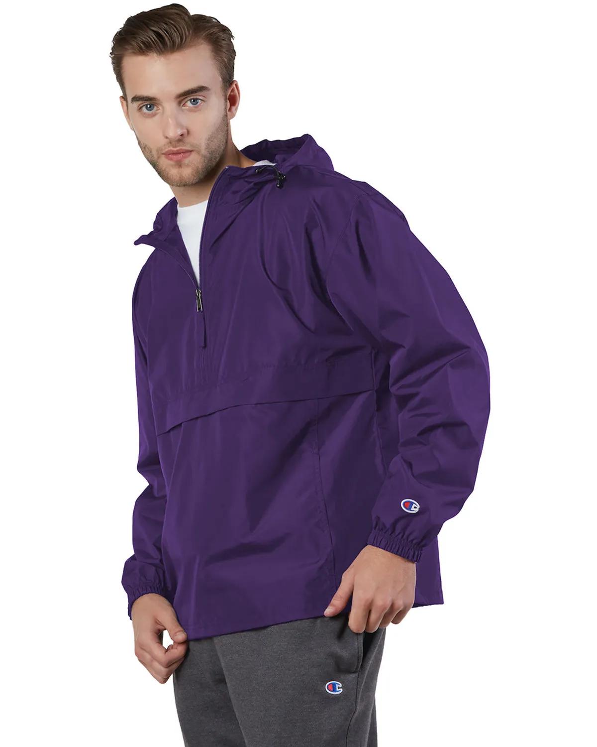 Adult Packable Anorak Quarter-Zip Jacket 68 of 73