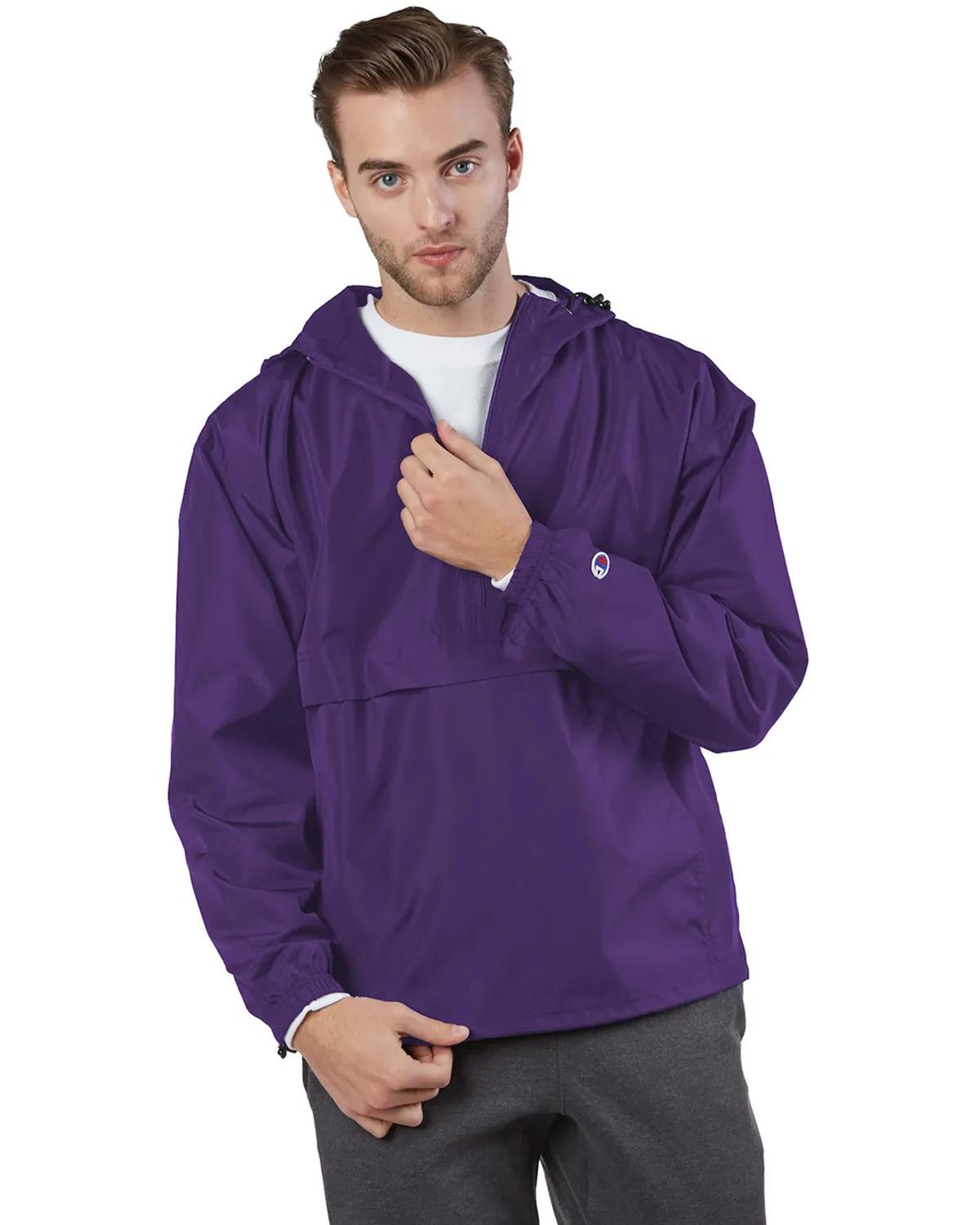 Adult Packable Anorak Quarter-Zip Jacket 8 of 73
