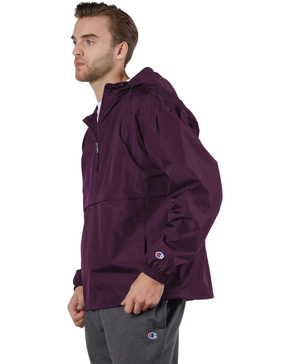 Adult Packable Anorak Quarter-Zip Jacket 46 of 73