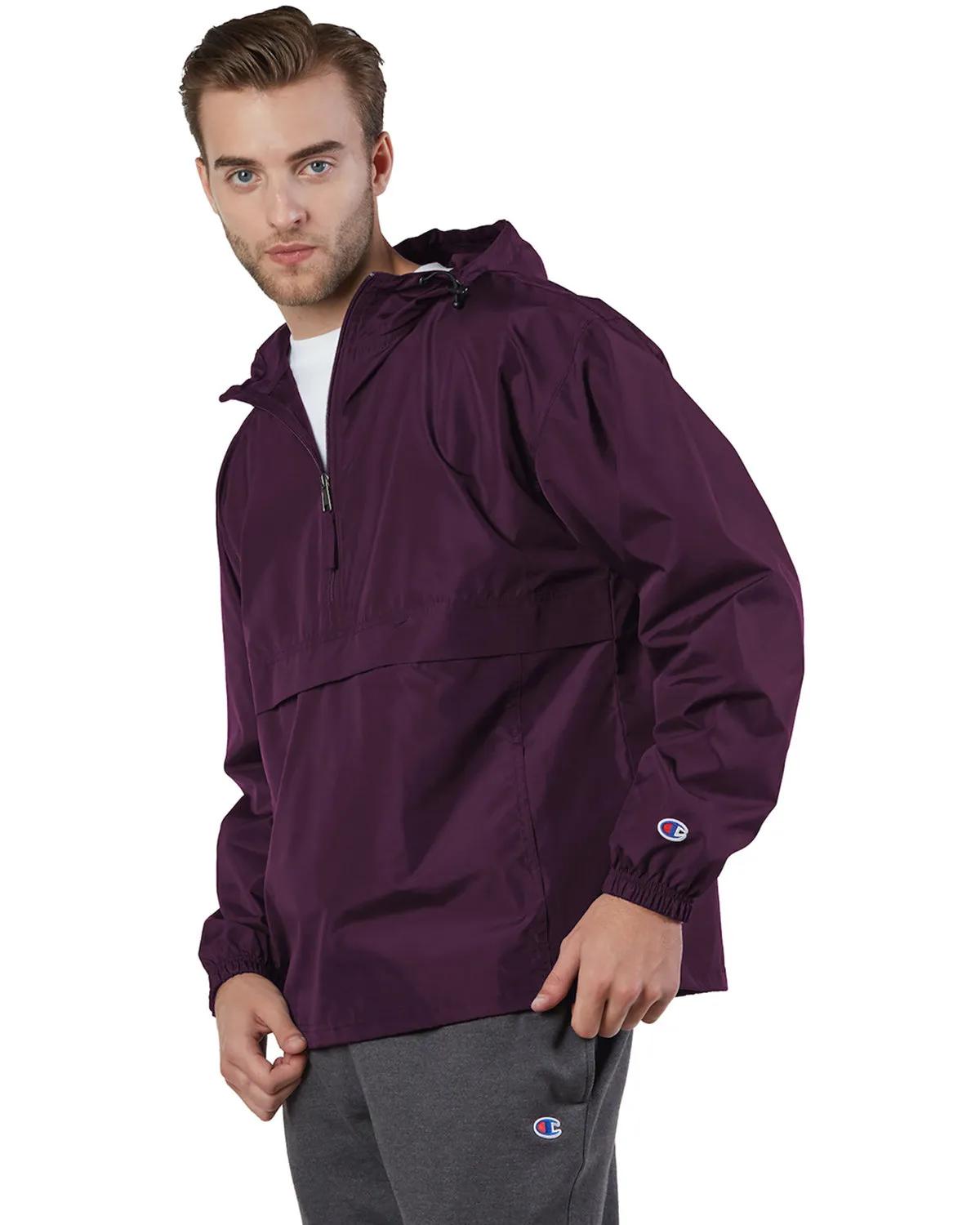 Adult Packable Anorak Quarter-Zip Jacket 44 of 73