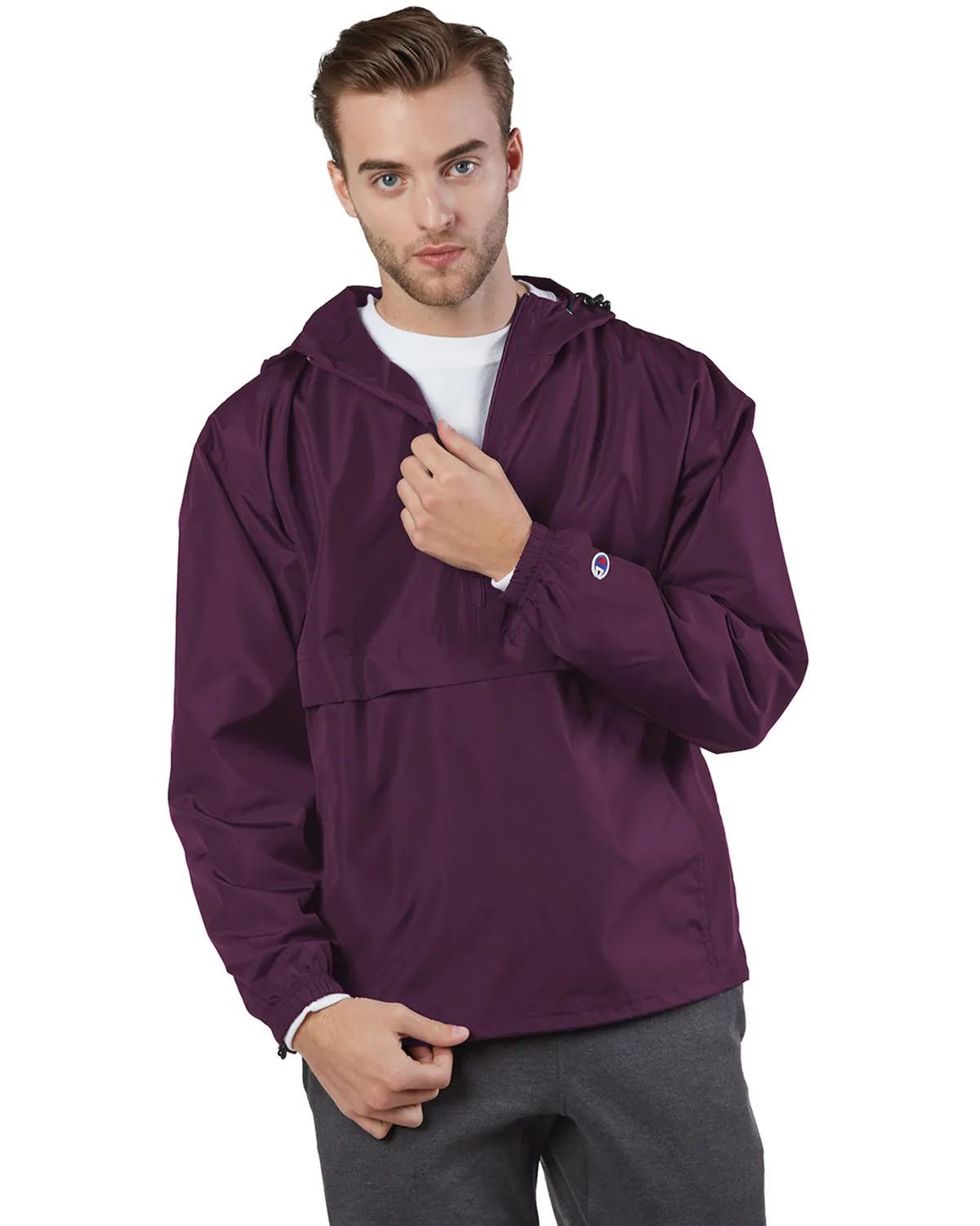 Adult Packable Anorak Quarter-Zip Jacket 1 of 73