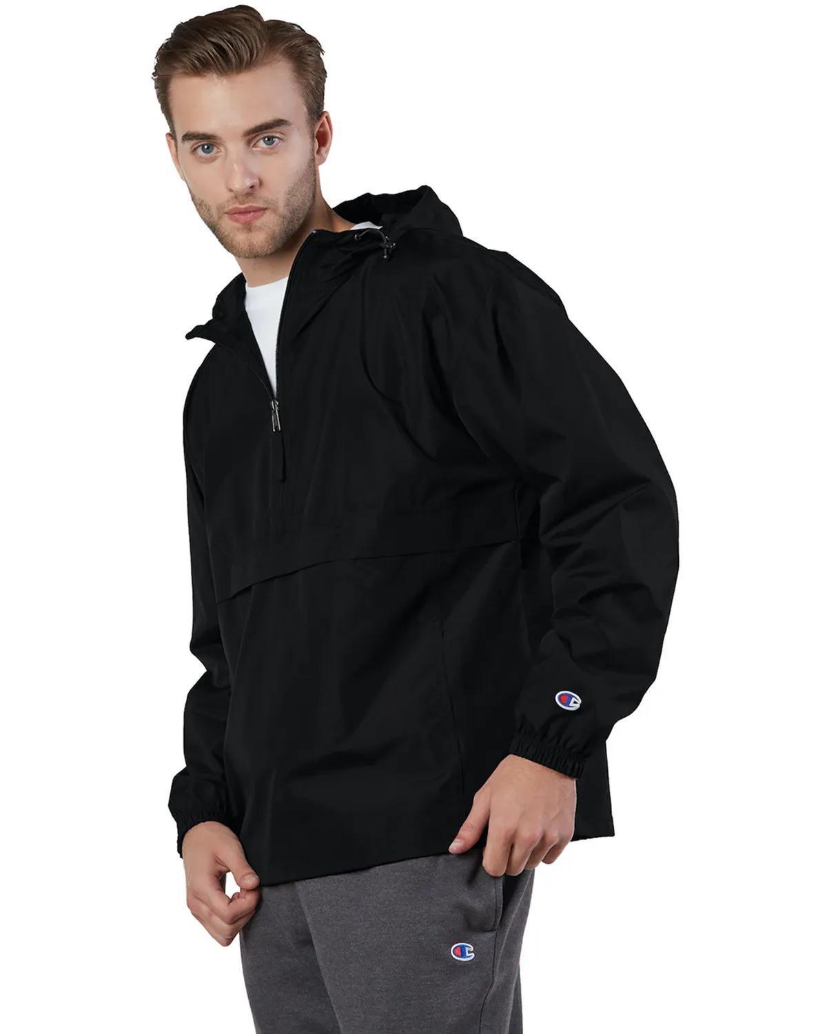 Adult Packable Anorak Quarter-Zip Jacket 34 of 73