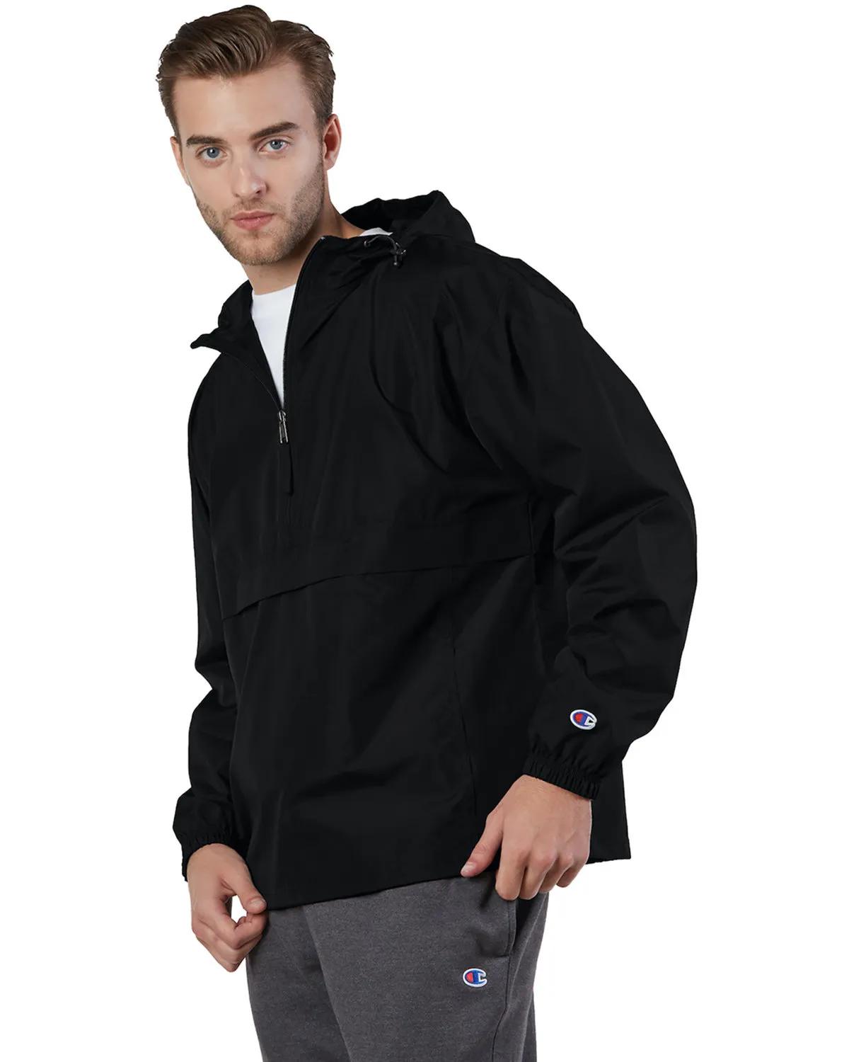 Adult Packable Anorak Quarter-Zip Jacket 50 of 73