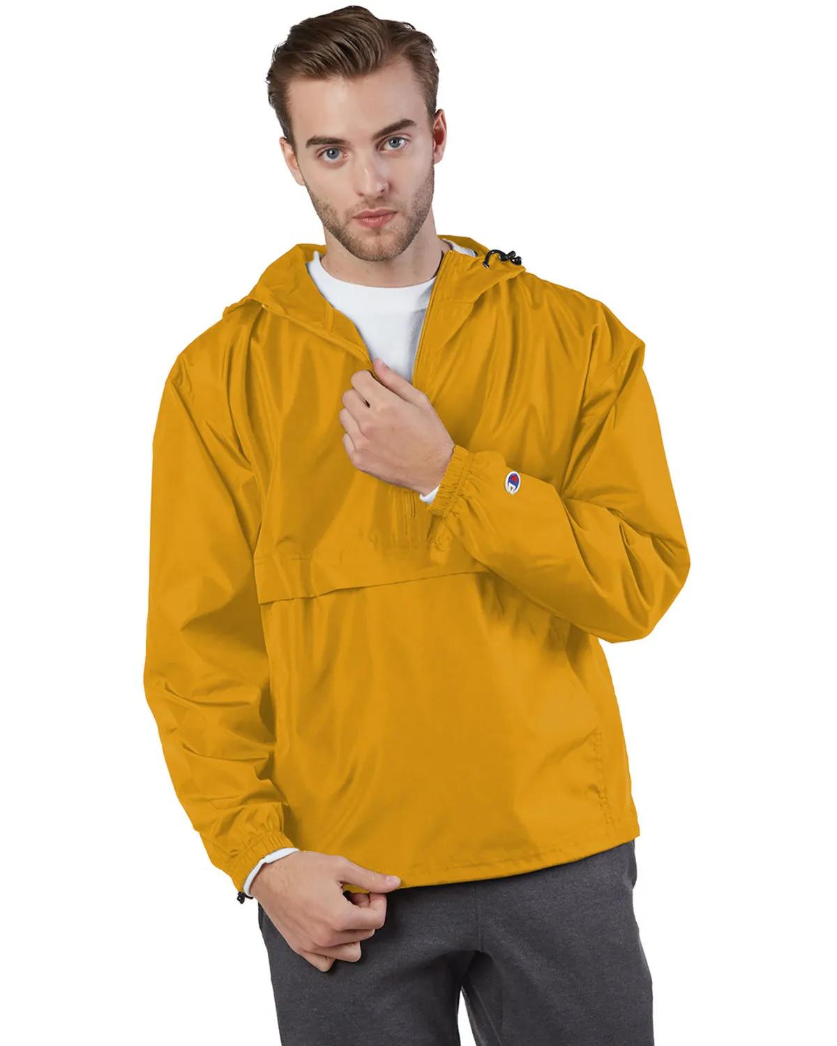 Adult Packable Anorak Quarter-Zip Jacket