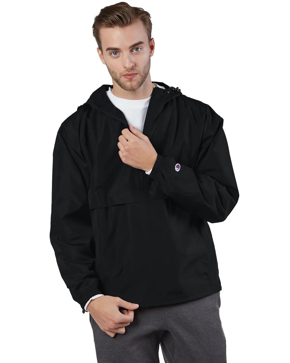 Adult Packable Anorak Quarter-Zip Jacket 3 of 73