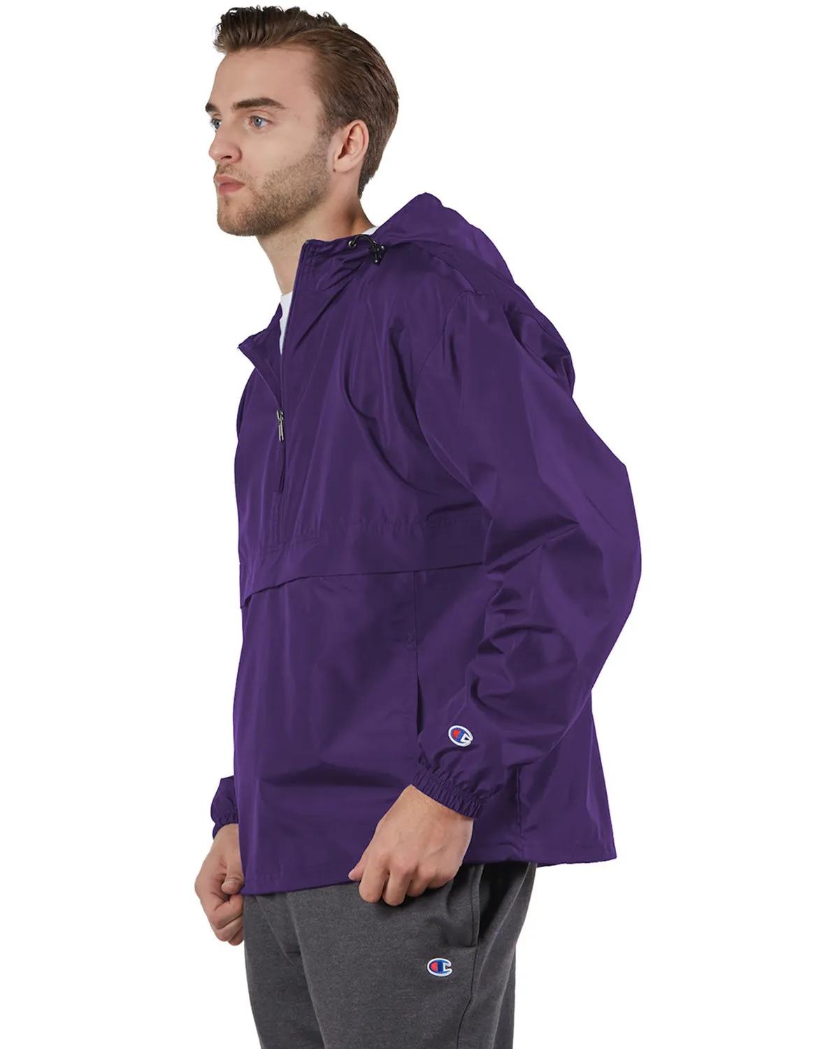 Adult Packable Anorak Quarter-Zip Jacket 70 of 73