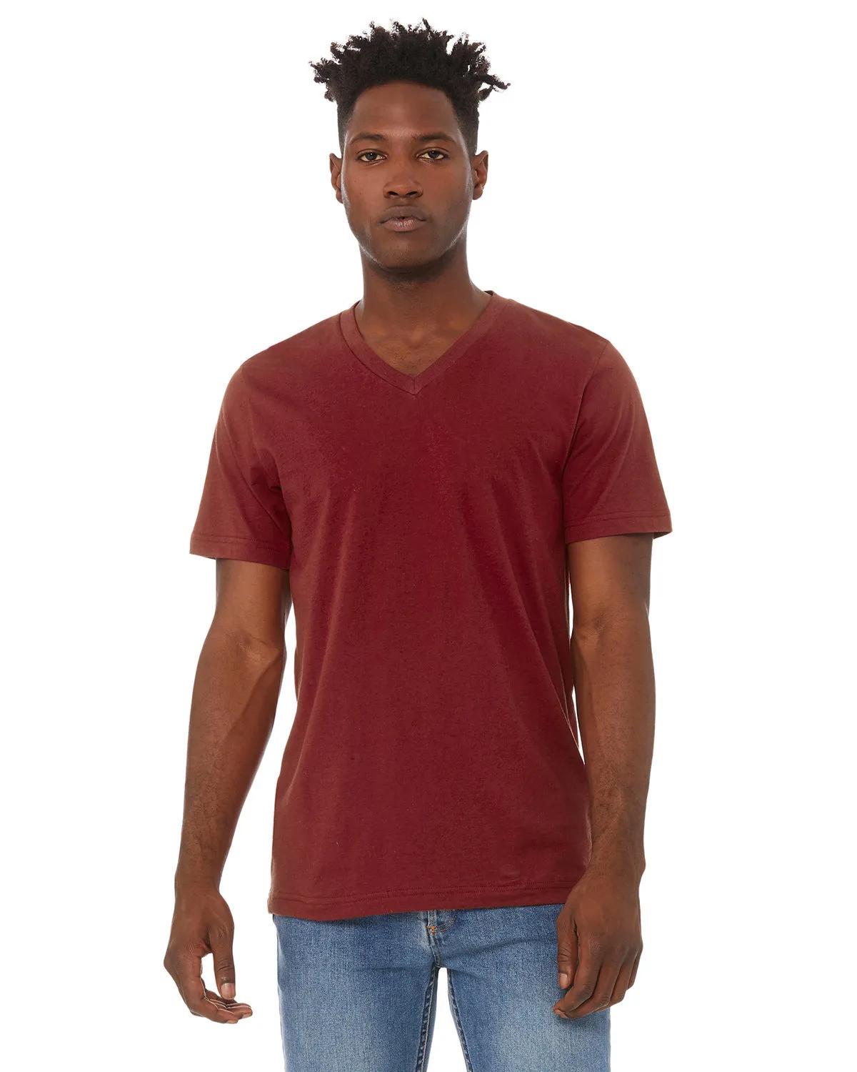 Unisex Jersey Short-Sleeve V-Neck T-Shirt 20 of 128