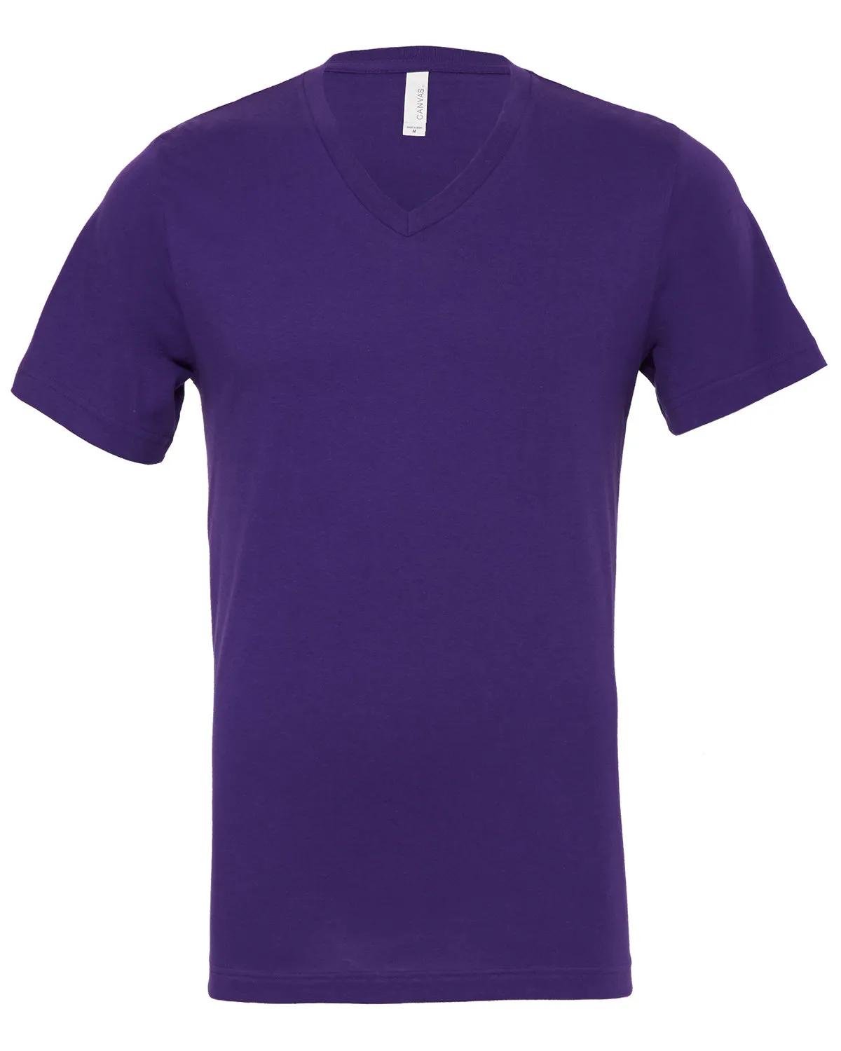 Unisex Jersey Short-Sleeve V-Neck T-Shirt 33 of 128