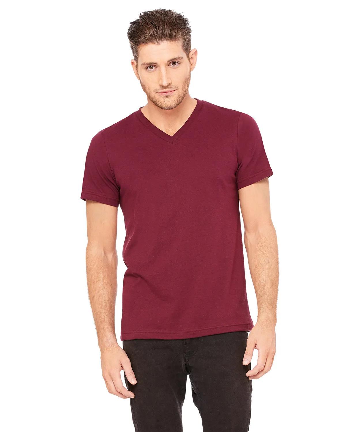 Unisex Jersey Short-Sleeve V-Neck T-Shirt 21 of 128