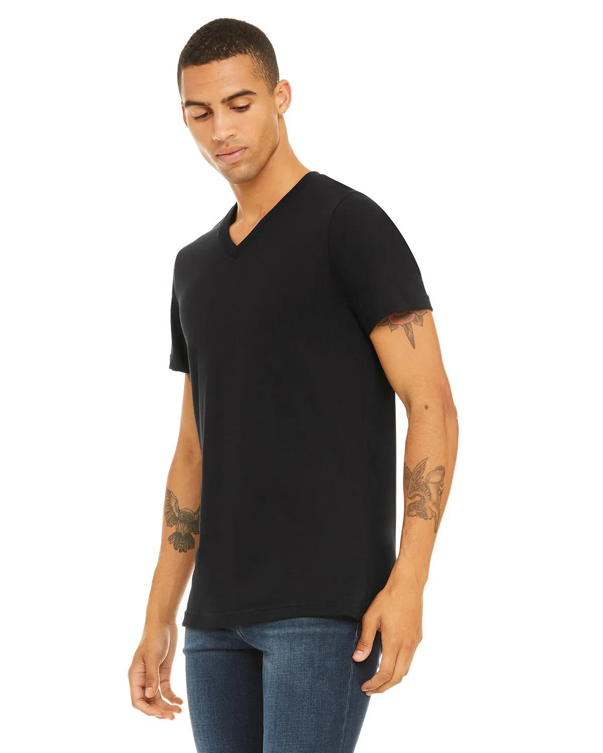 Unisex Jersey Short-Sleeve V-Neck T-Shirt 56 of 128
