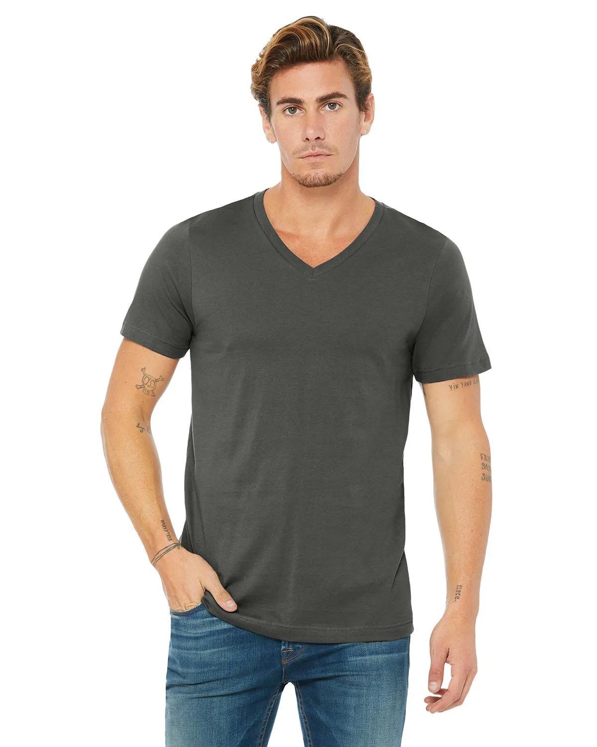 Unisex Jersey Short-Sleeve V-Neck T-Shirt 9 of 128