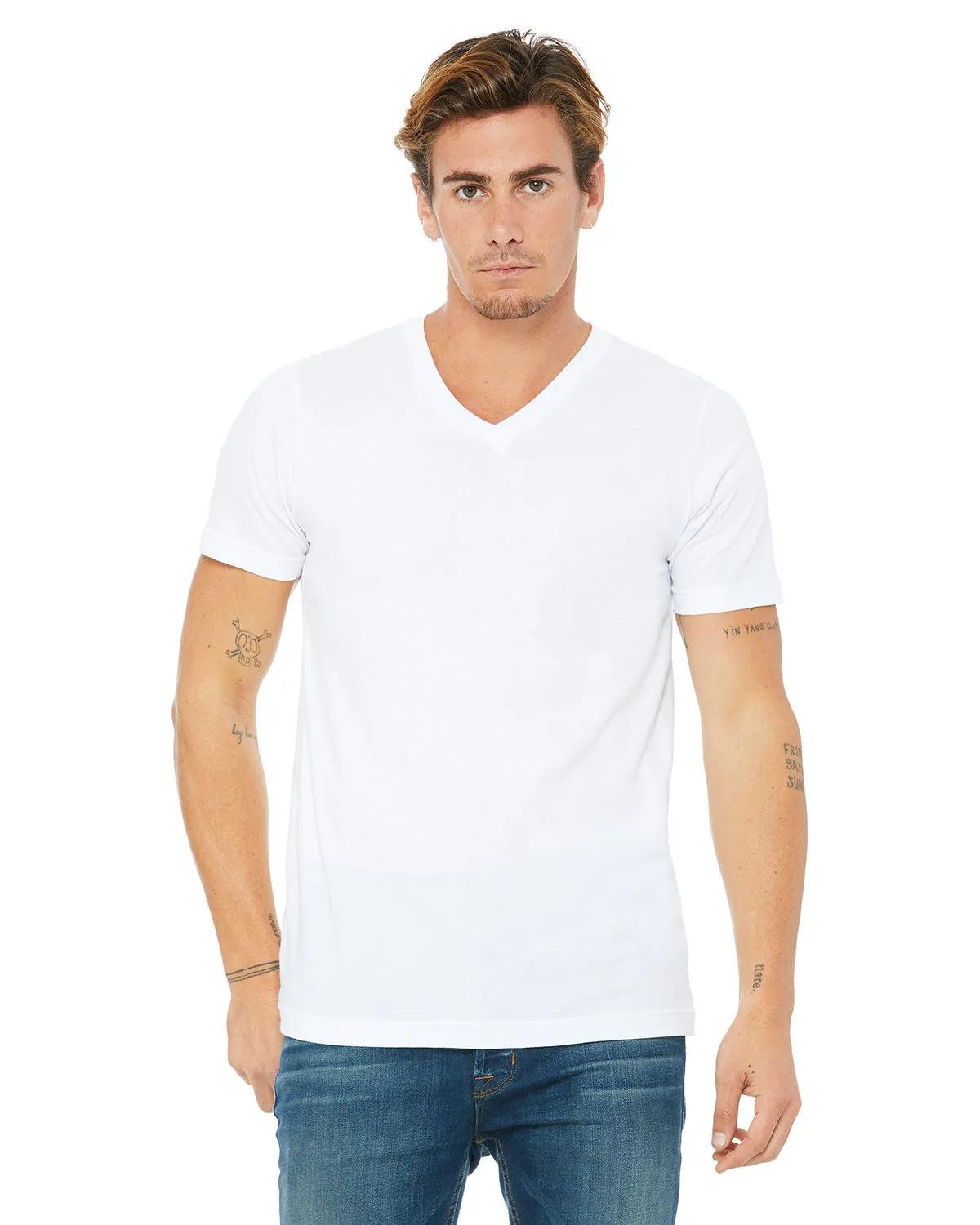 Unisex Jersey Short-Sleeve V-Neck T-Shirt 12 of 128