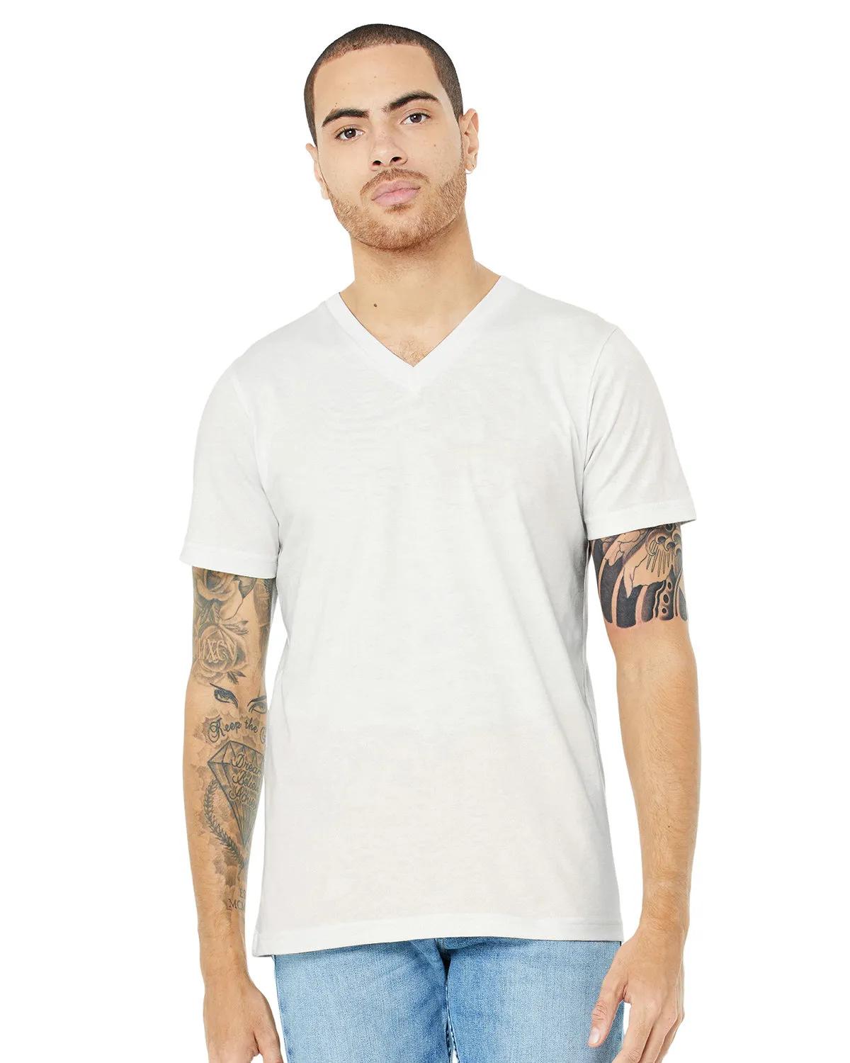 Unisex Jersey Short-Sleeve V-Neck T-Shirt