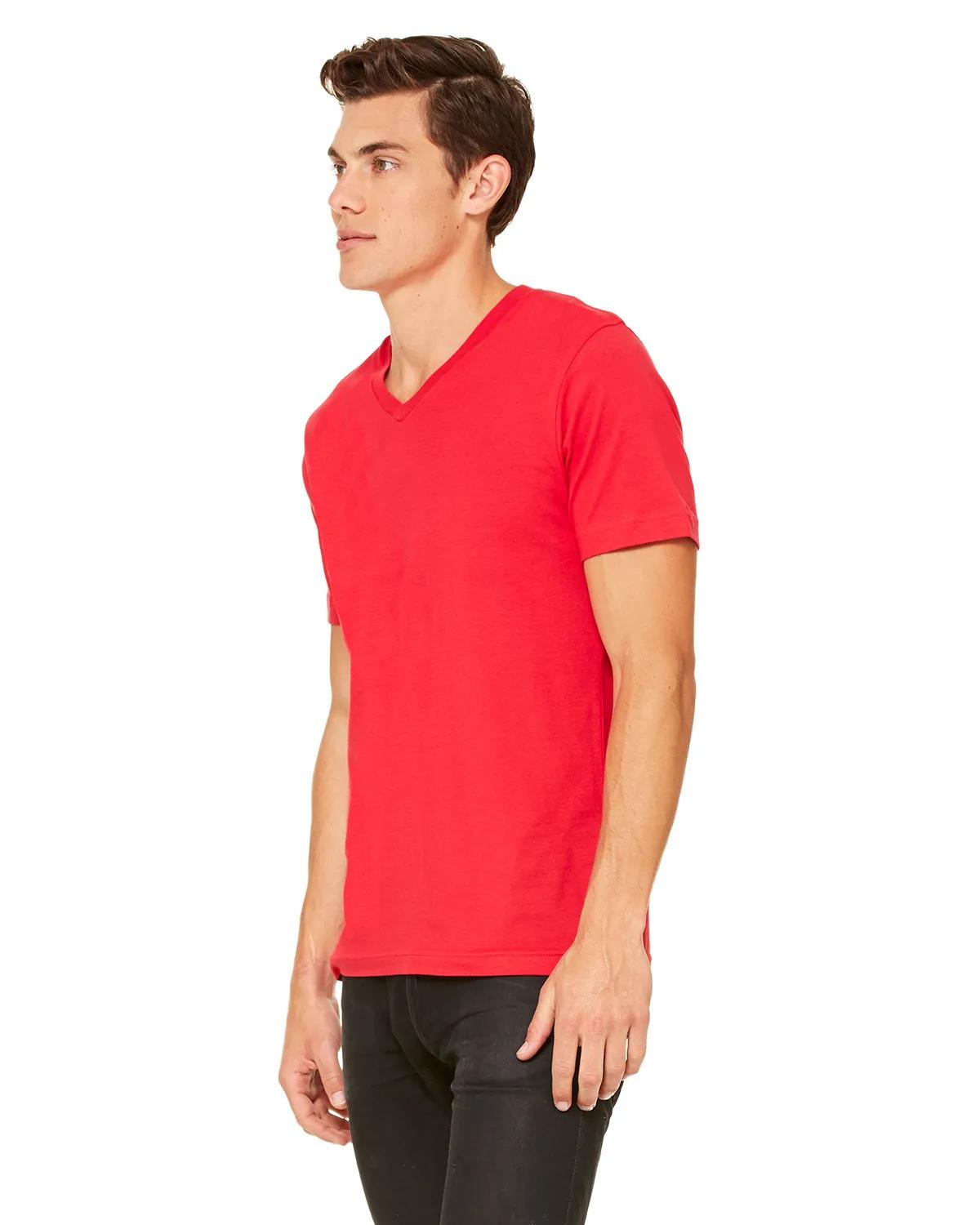 Unisex Jersey Short-Sleeve V-Neck T-Shirt 110 of 128