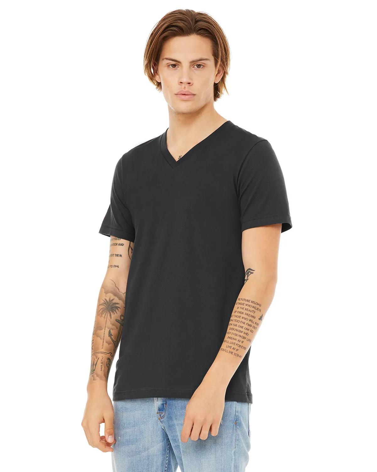 Unisex Jersey Short-Sleeve V-Neck T-Shirt 117 of 128