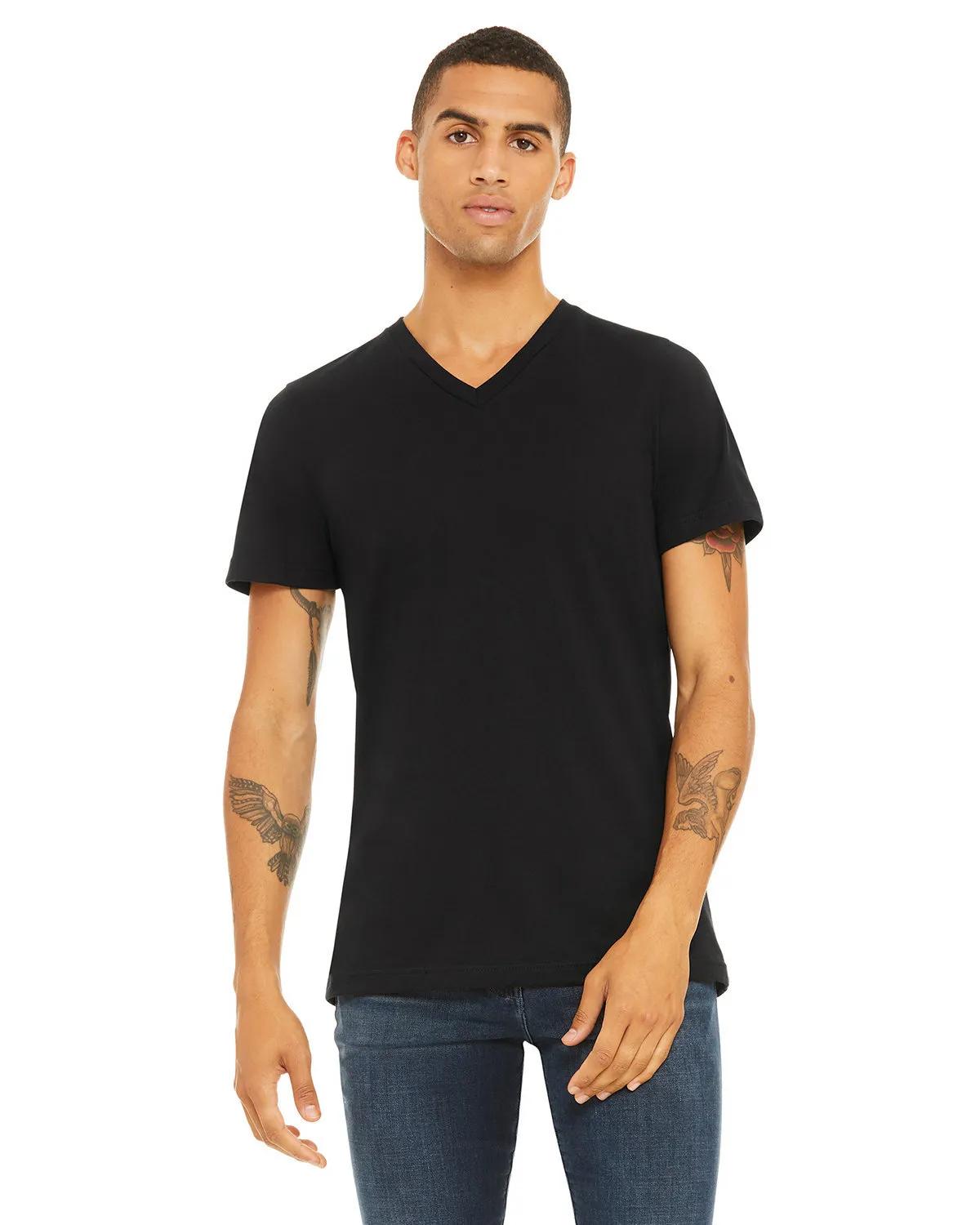 Unisex Jersey Short-Sleeve V-Neck T-Shirt 9 of 128