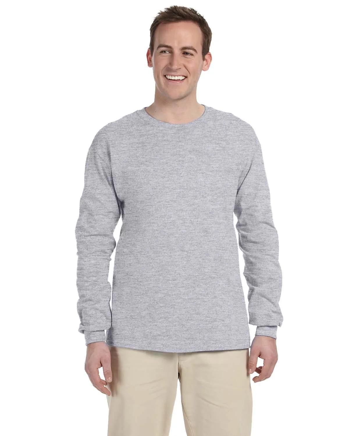 Adult HD Cotton™ Long-Sleeve T-Shirt 12 of 113