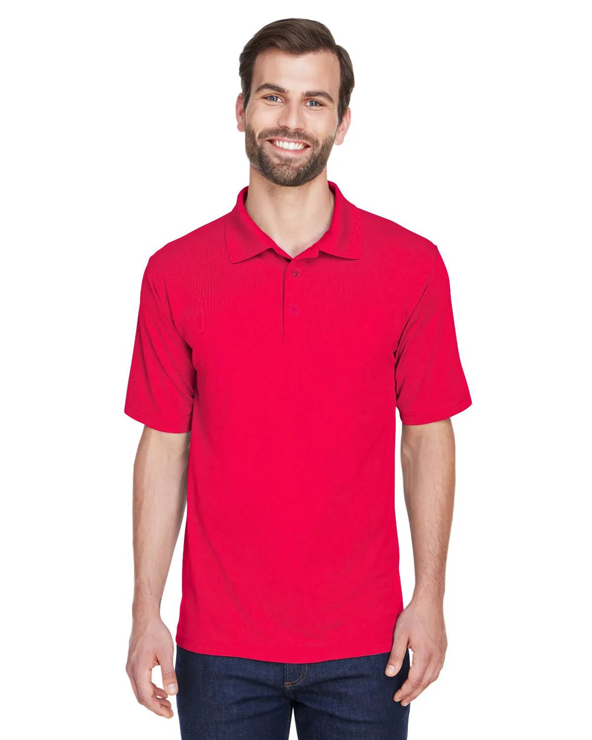 Men's Tall Cool & Dry Mesh Piqué Polo 2 of 40