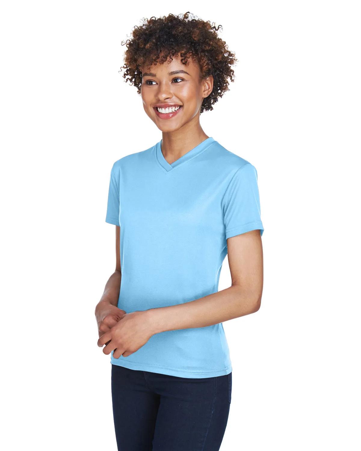 Ladies' Cool & Dry Sport V-Neck T-Shirt 13 of 20