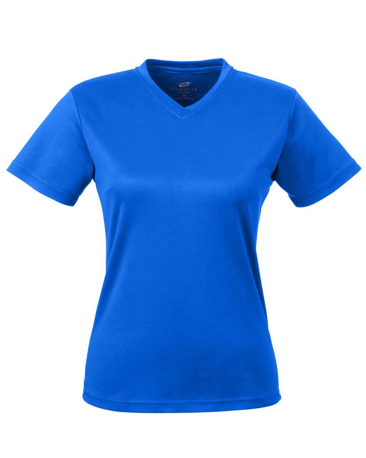 Ladies' Cool & Dry Sport V-Neck T-Shirt 8 of 20