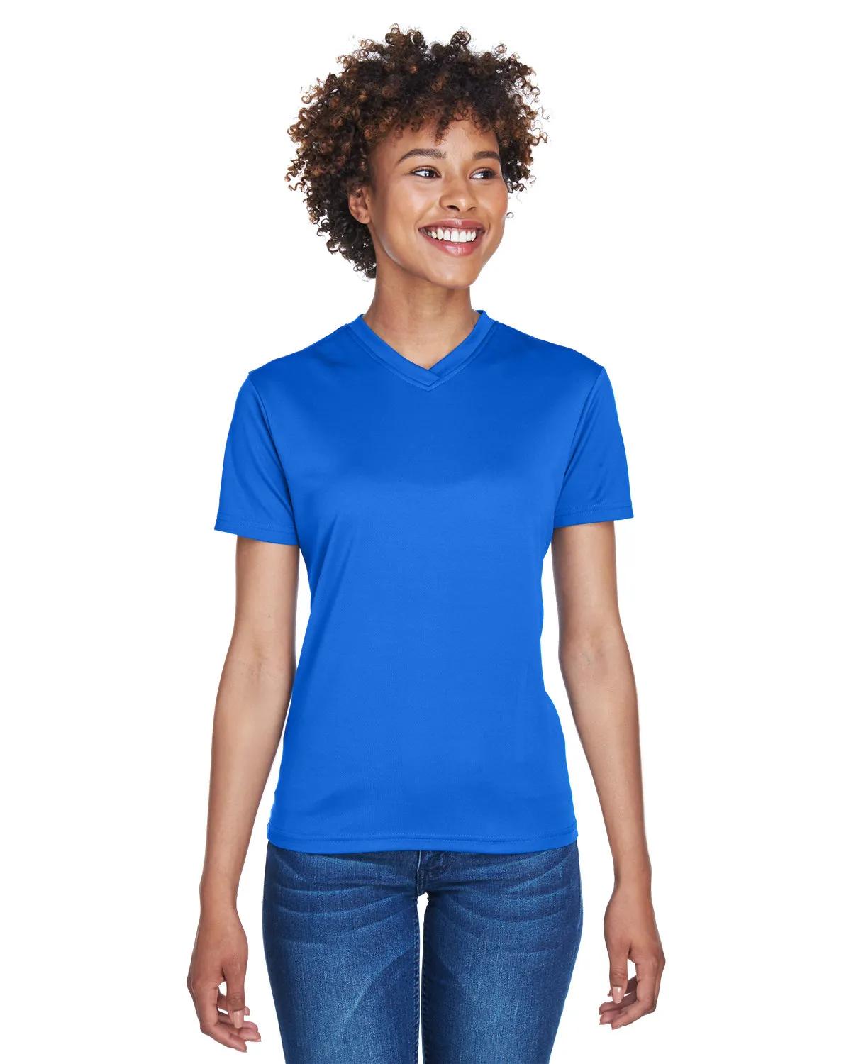 Ladies' Cool & Dry Sport V-Neck T-Shirt 2 of 20