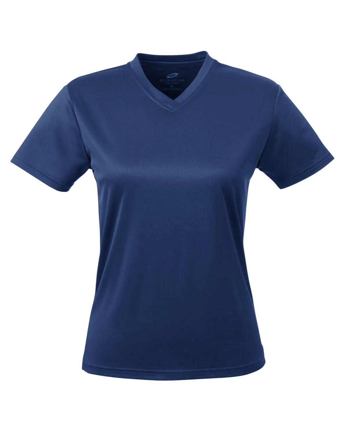 Ladies' Cool & Dry Sport V-Neck T-Shirt 14 of 20