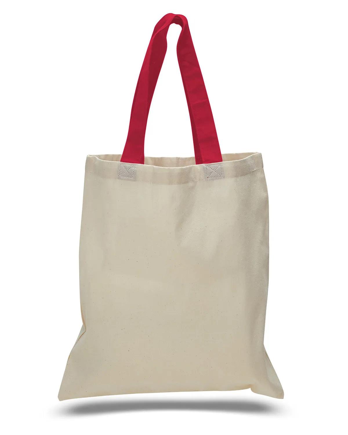 Contrasting Handles Tote 1 of 3