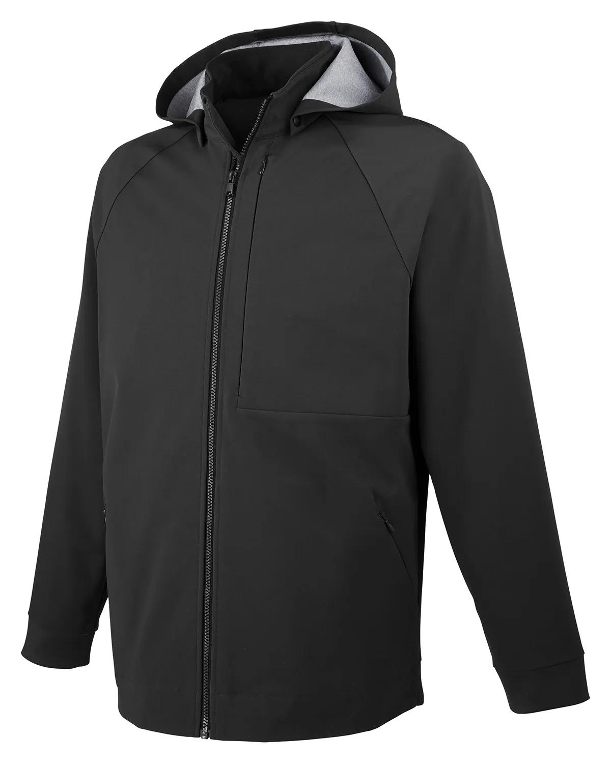 Men's City Hybrid Soft Shell Hooded Jacket 4 of 19