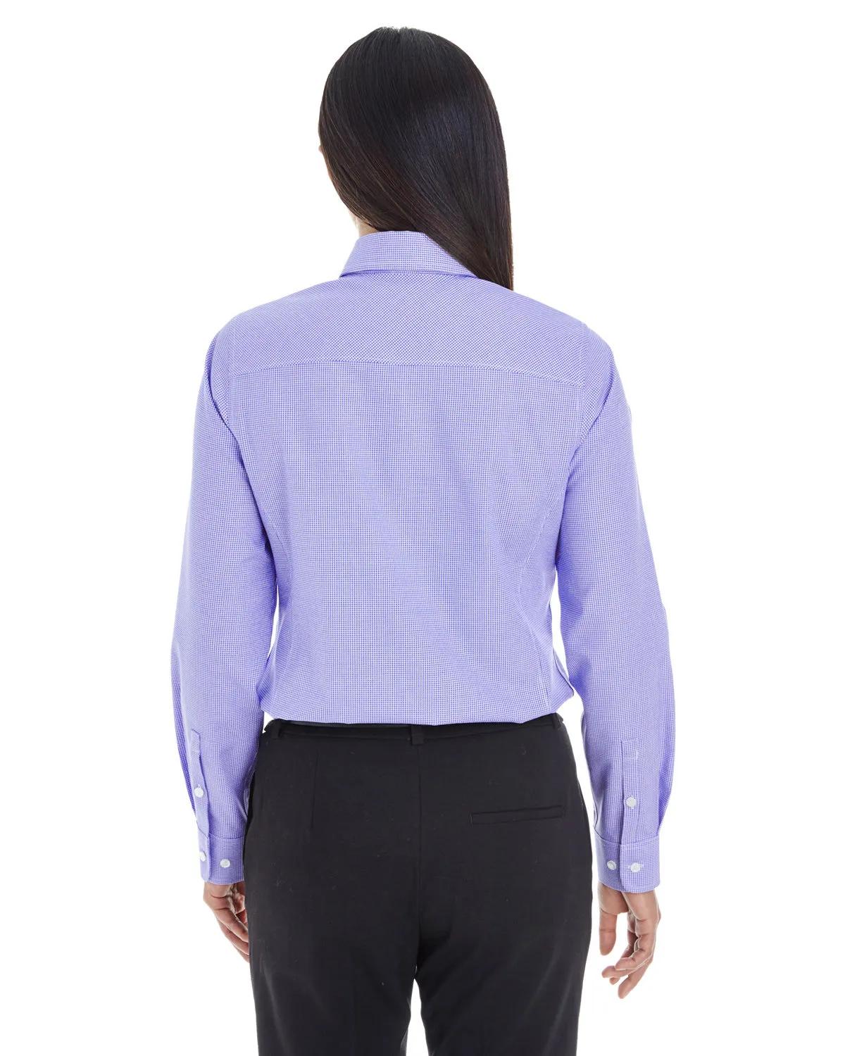 Ladies' Crown Collection® Royal Dobby Woven Shirt 4 of 15