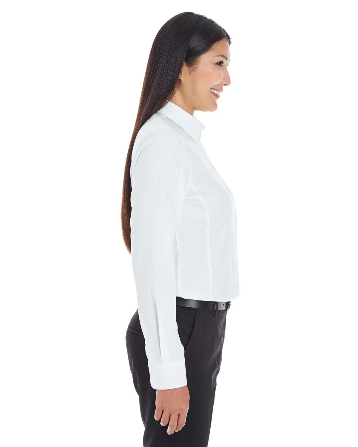 Ladies' Crown Collection® Royal Dobby Woven Shirt 6 of 15