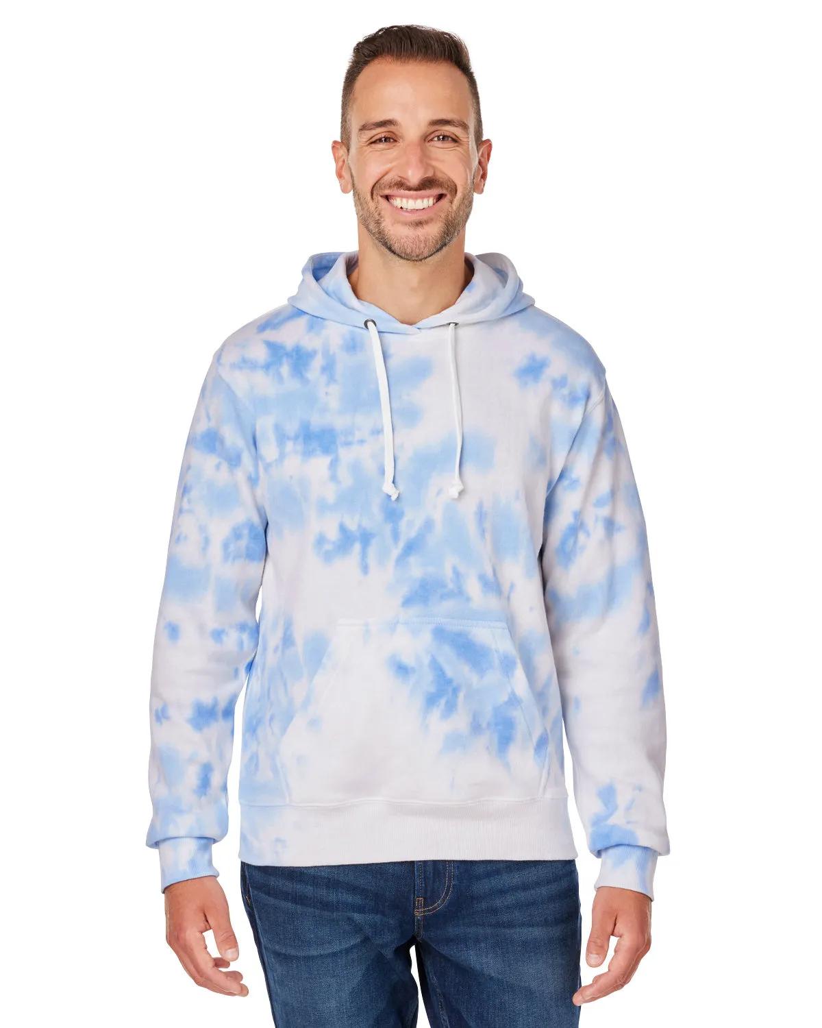 Adult Tie-Dye Pullover Hooded Sweatshirt 6 of 22