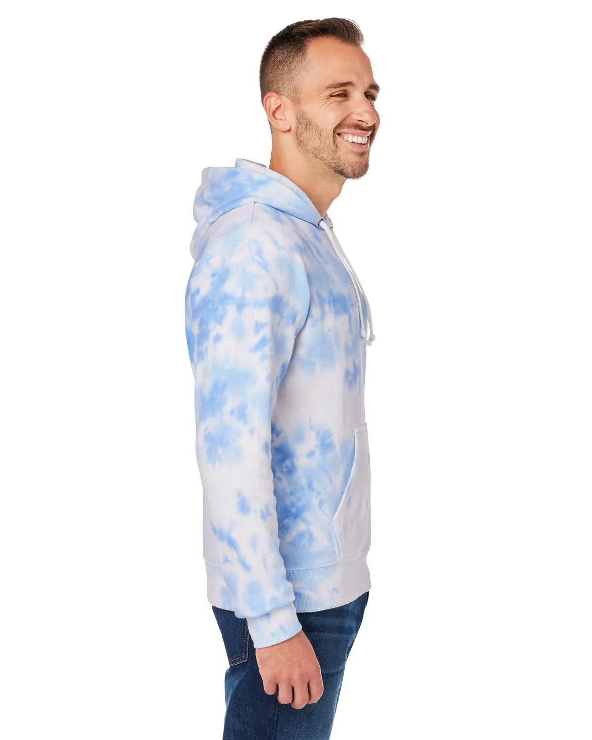 Adult Tie-Dye Pullover Hooded Sweatshirt 9 of 22