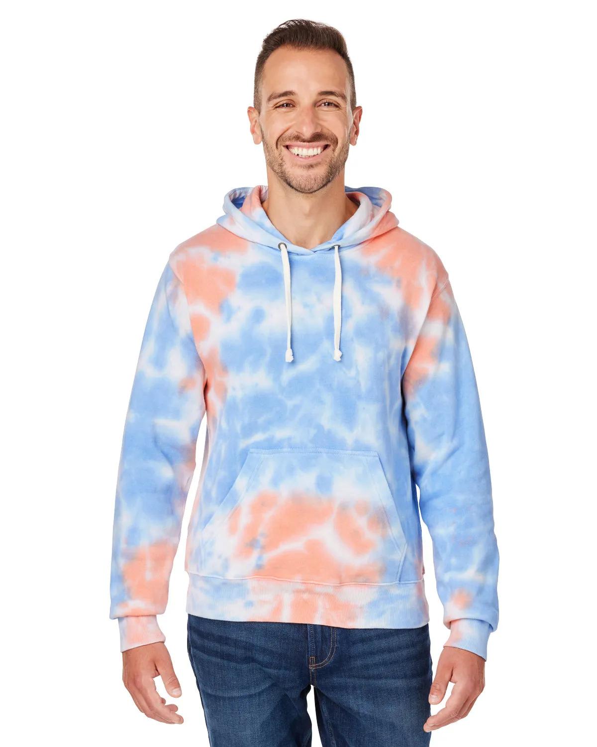 Adult Tie-Dye Pullover Hooded Sweatshirt 1 of 22