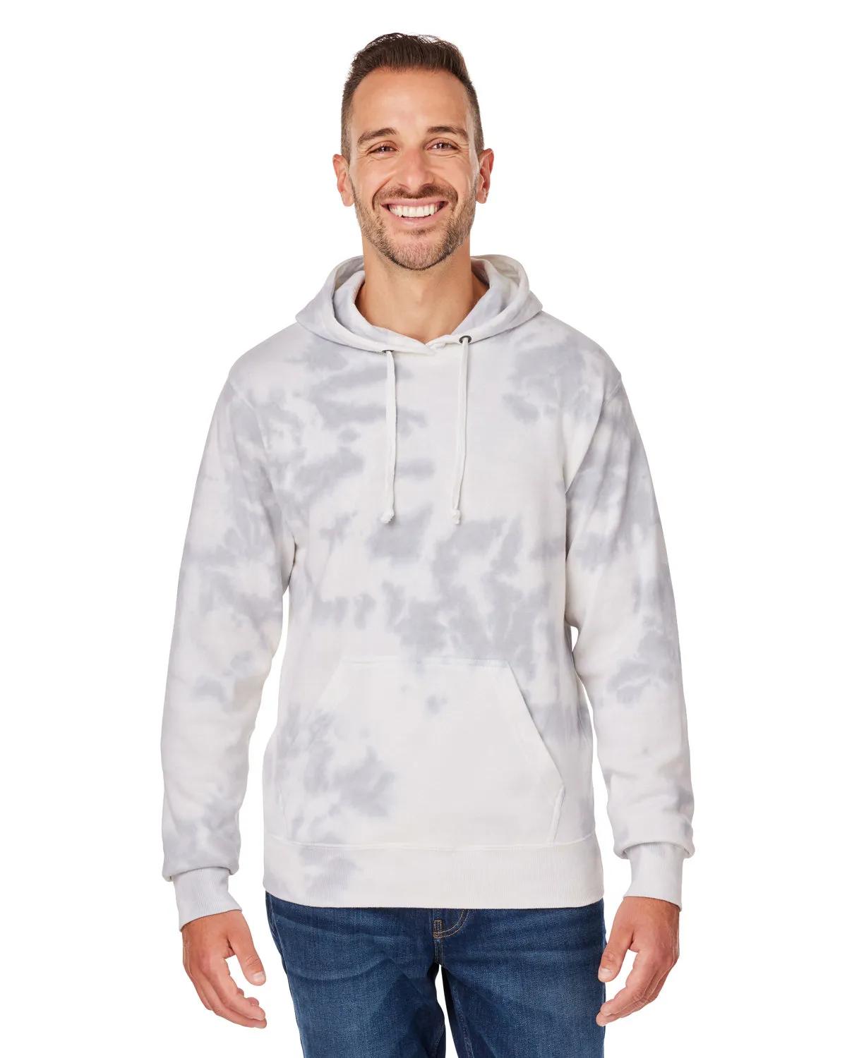 Adult Tie-Dye Pullover Hooded Sweatshirt 2 of 22