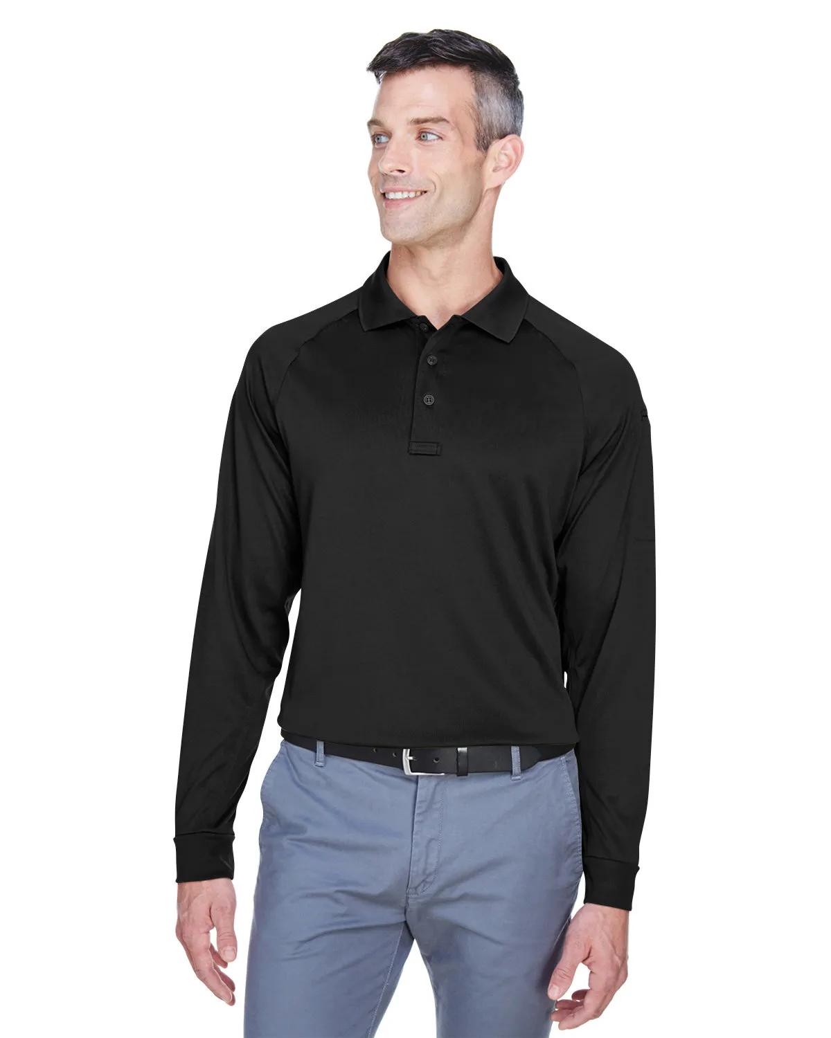 Men's Advantage Snag Protection Plus Long-Sleeve Tactical Polo