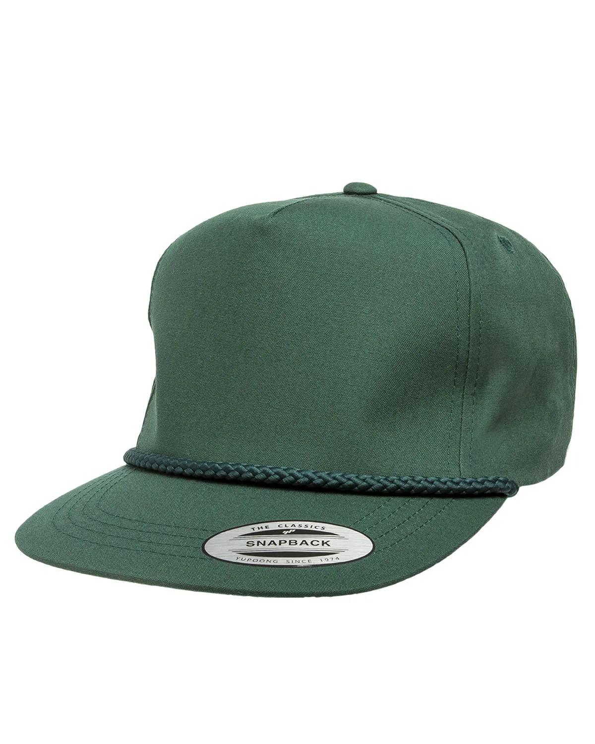 Poplin Golf Snapback Cap 2 of 13