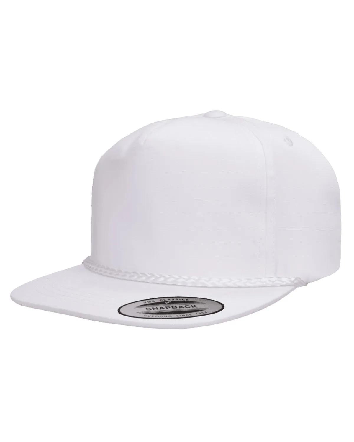 Poplin Golf Snapback Cap 4 of 13