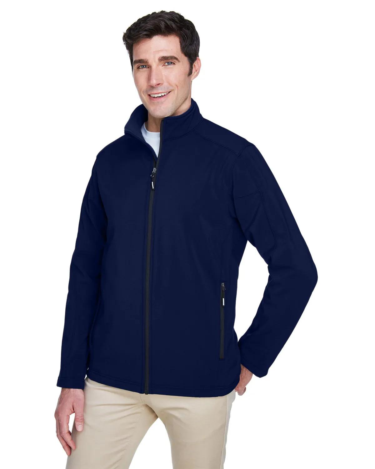 Men's Cruise Two-Layer Fleece Bonded Soft Shell Jacket 12 of 27